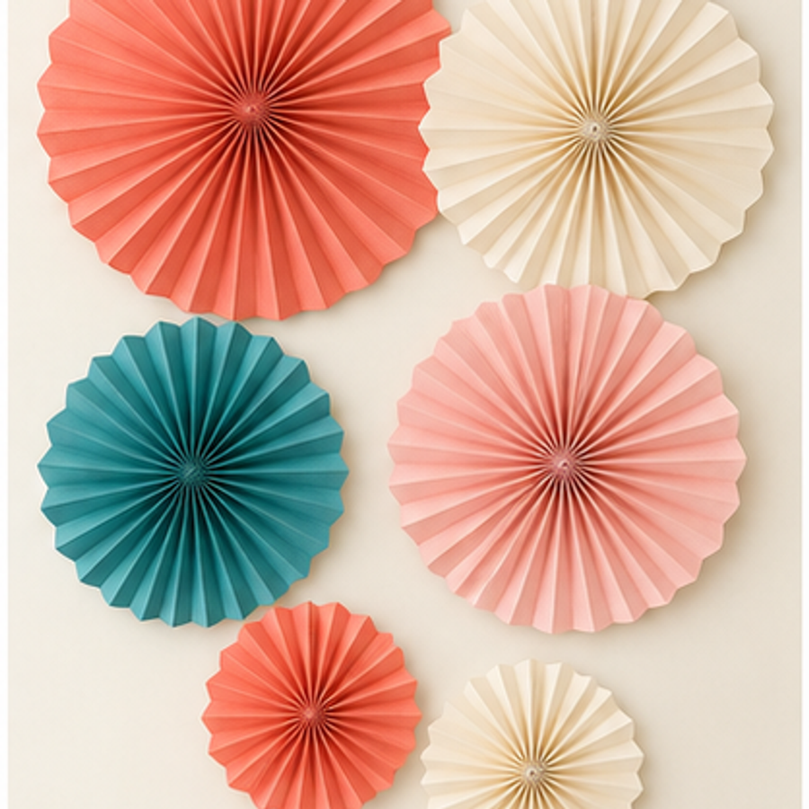 Paper Fan Decoration Set — overview