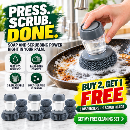 🔥Automatic Liquid Filling Palm Brush