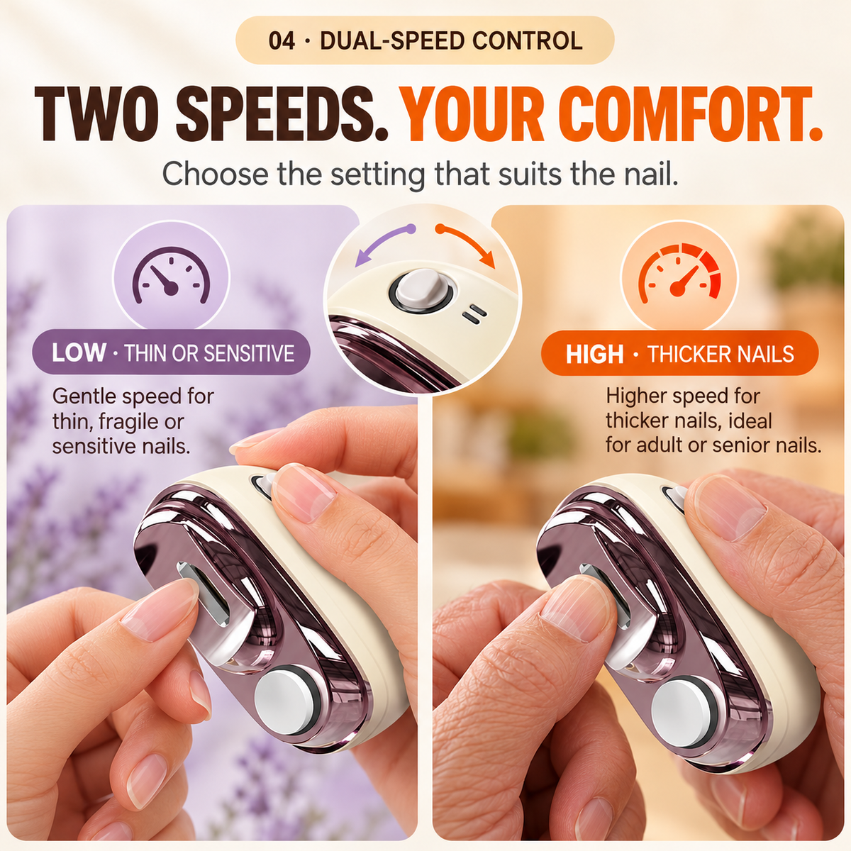 💅 2-in-1 Electric Nail Clipper & Smoother 🌟