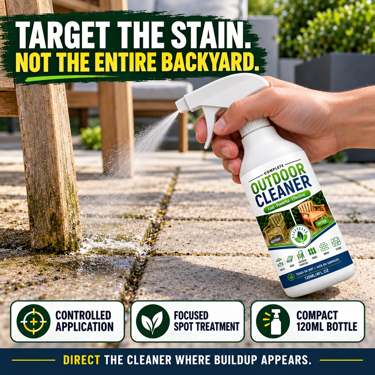 Outdoor Surface Cleaner Spray