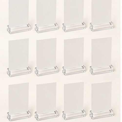 Acrylic Table Number Holder Set — hero