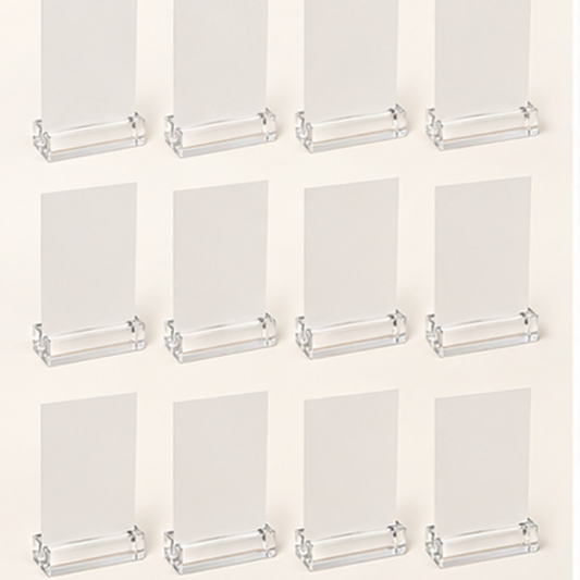Acrylic Table Number Holder Set — hero