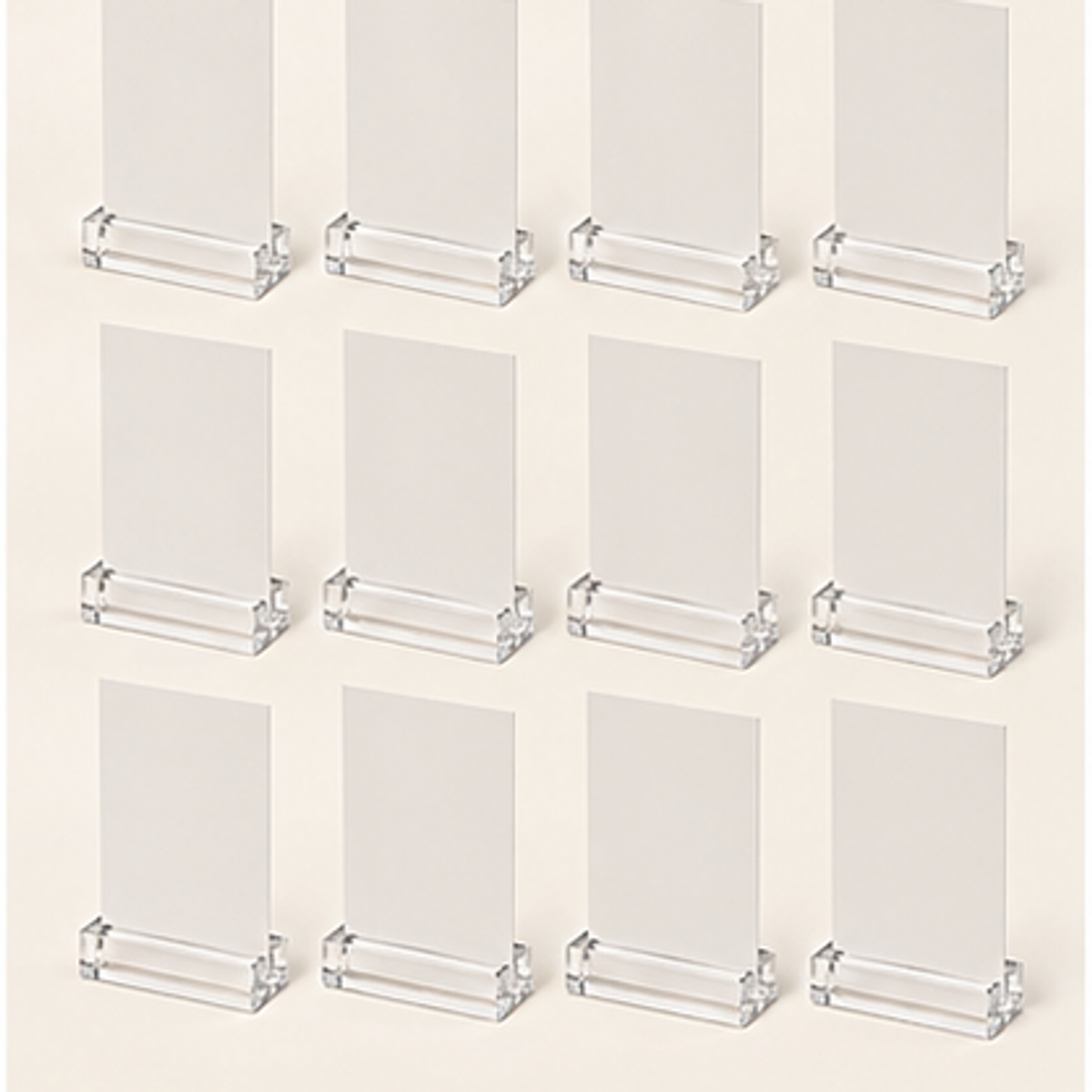 Acrylic Table Number Holder Set — overview