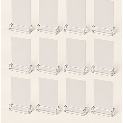 Acrylic Table Number Holder Set — overview