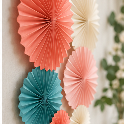 Paper Fan Decoration Set — feature