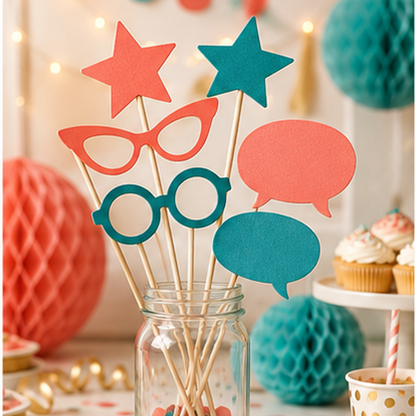 Photo Booth Shape Prop Set — lifestyle