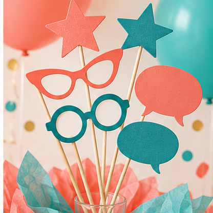 Photo Booth Shape Prop Set — feature